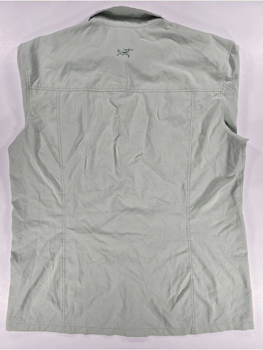Arcteryx Skyline Snap Front Shirt Mens XL Green Technical Hiking Guide Fishing - Picture 11 of 12